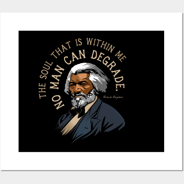 Frederick Douglass Quote Gift for Black History Month Wall Art by HistoryMakers